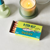 Personalised Best Dad 'Ofishally' Sardine Matches
